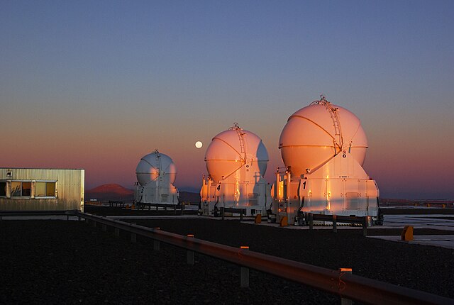 The Belt of Venus over Paranal Observatory atop Cerro Paranal in the Atacama Desert, northern Chile