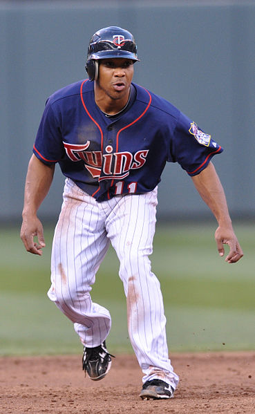 Revere with the Minnesota Twins in 2012
