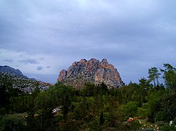 The Pentadaktylos peak