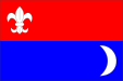 Flag of Blatnice, Třebíč District, Czech Republic