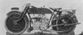 Une moto Blériot, photo d'époque