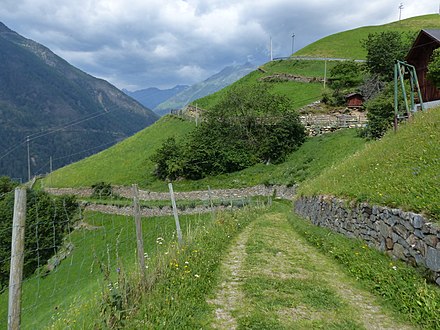 Meraner Höhenweg am Hof Unterperfl