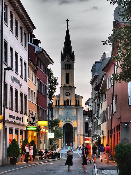 Blick zur Lutherkirche Konstanz (2)