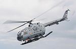 Bo 105 Indonesian navy Bo 105 helicopter during a deck landing on the USS Fort Worth (cropped).jpg