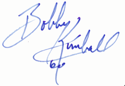 Bobby Kimballs signatur