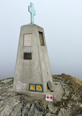 Summit pillar.