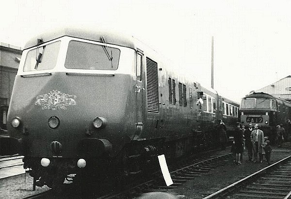 Blue Pullman at Bristol Bath Road TMD