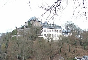 Blankenheim Castle from the south