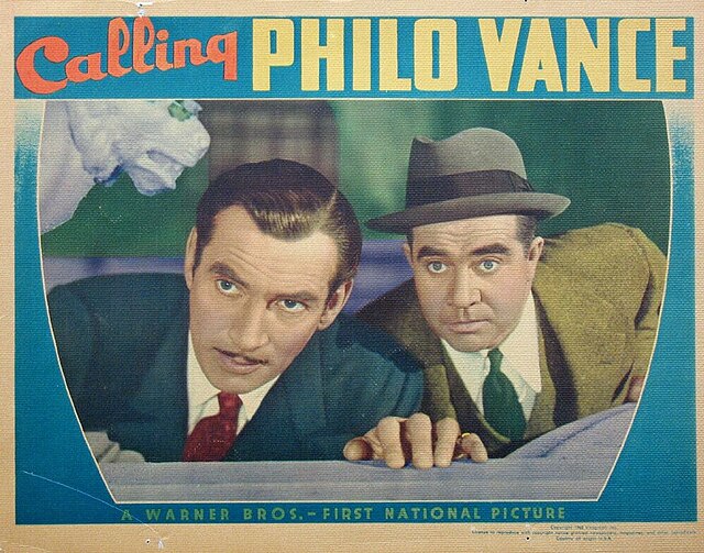 Calling Philo Vance (1940) Edward Brophy (pictured right) with James Stephenson