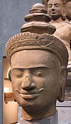 Cambogia, visnu da phnom bok, stile di bakheng, 890-910 ca..JPG