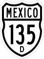 File:Carretera federal 135D.svg