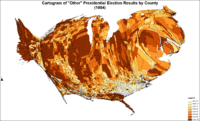 CartogramOtherPresidentialCounty1904Colorbrewer.gif