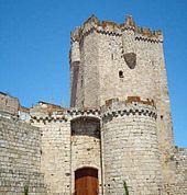 Castle of Coria. CastilloAlba.JPG