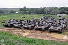 Armored cavalry: M60, Leopard 1's and M-113's Cavalaria (29213549692).jpg