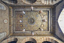 Ceiling of the Mosque-Madrassa of Sultan Barquq, Cairo Ceiling of the Madrassa of Sultan al-Zahir Barquq (14616495310).jpg