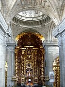 Altar en el Monasterio de San Salvador (Celanova) con los restos de san Torcuato[1]​·[2]​ y de san Rosendo