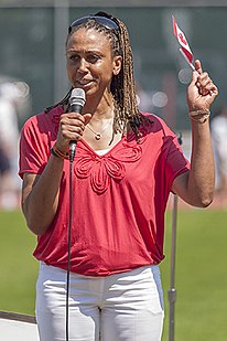 Charmaine Crooks kam auf den siebten Platz