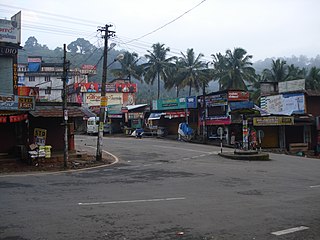 Cheruthoni village in Kerala, India