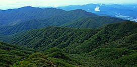 Chiaksan seperti yang terlihat dari Birobong Peak.jpg