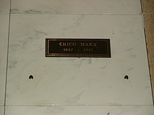 Crypt of Chico Marx