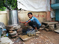 Child Labourer Wasim, Indore, India