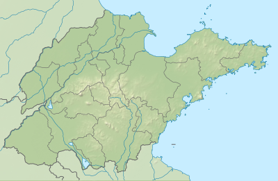 Location map China Shandong