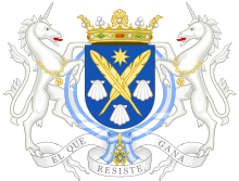 Coat of Arms of the 1st Marquis of Iria Flavia.svg