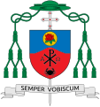 Coat of arms as Auxiliary Bishop of Coatabato