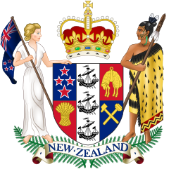 Státní znak Nového Zélandu