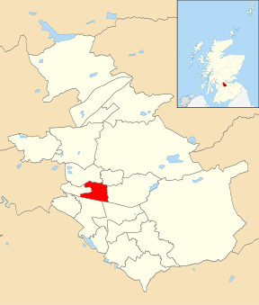 Location of the ward