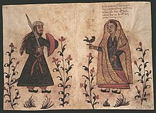 16th century Portuguese watercolour sketch of Yemenis, called by the Portuguese Fartaques. Codice Casanatense. Codice Casanatense Fartaques.jpg