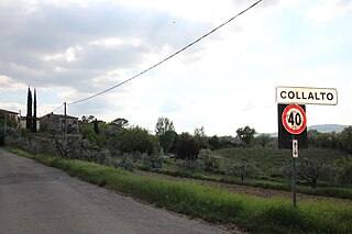 Collalto, Colle di Val dElsa Frazione in Tuscany, Italy