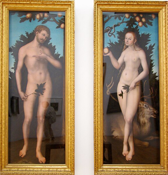 File:Cranach, Lucas (I) - Adam u Eva - Museum der bildenden Künste Leipzig.jpg