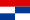Croatian-Serbian hybrid flag.svg