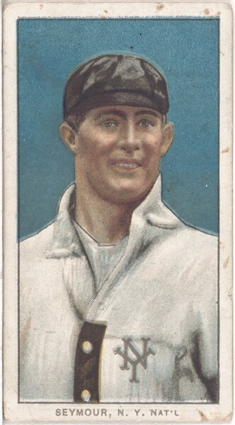 File:Cy Seymour, New York Giants, baseball card portrait LCCN2008676513.tif