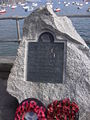 Memorial at Falmouth on Fish Strand Quay.