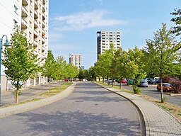 Deciner Straße in Pirna