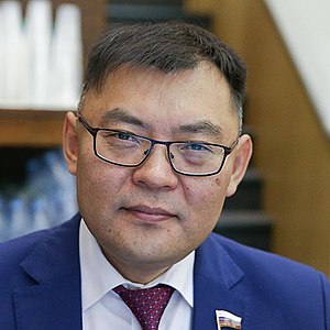 Deputy of the State Duma of Russia from the Republic of Buryatia Aldar Damdinov.jpg
