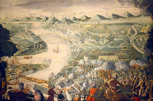 The Holy League took Buda after a long siege in 1686