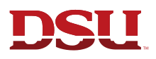 Dixie State University (DSU) institutional logo (2013-2022) Dixie State University logo red plain.svg