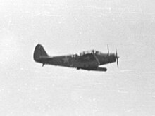 A TBD-1 from VT-3 en route to the Japanese fleet at Midway Douglas TBD-1 Devastator of VT-3 in flight on 4 June 1942 (80-G-21668).jpg