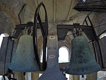 Le due campane maggiori a battaglio cadente