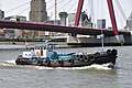 Nederlands: De DWS 15 WATERMAN op de Nieuwe Maas in Rotterdam