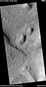 Tilted mesa, as seen by HiRISE under HiWish program