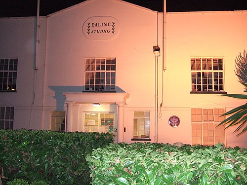 Ealing Studios in west London, where Slocombe started his feature film career