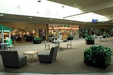 Center court in East Town Mall in Green Bay, Wisconsin. East Town Mall center court.jpg