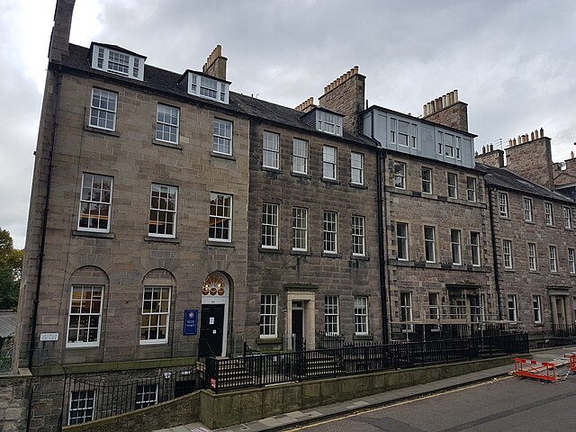 Photo of the Scottish Studies Archives on George Square, Edinburgh.