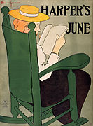 「ハーパーズ・マガジン」のポスター　(1896)