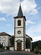 L'église de Pierre-Percée.