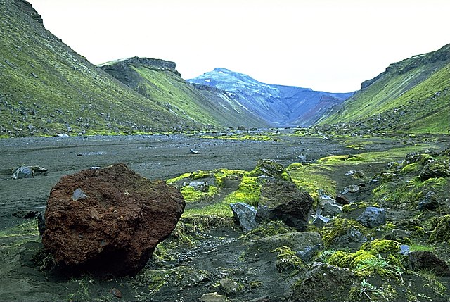 Canyon floor of Eldgjá